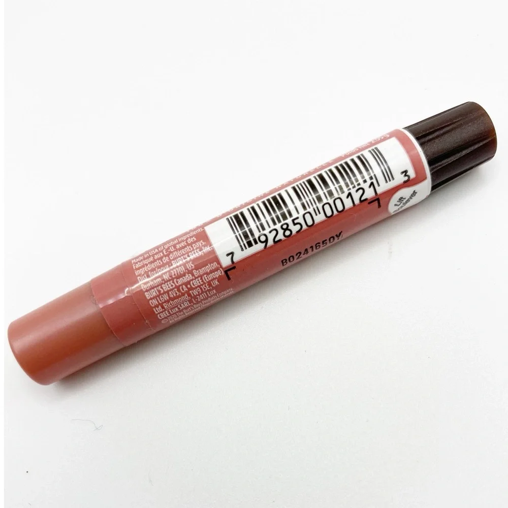 Burt’s Bees Lip Shimmer Peony Lip Shimmer with peppermint oil sealed